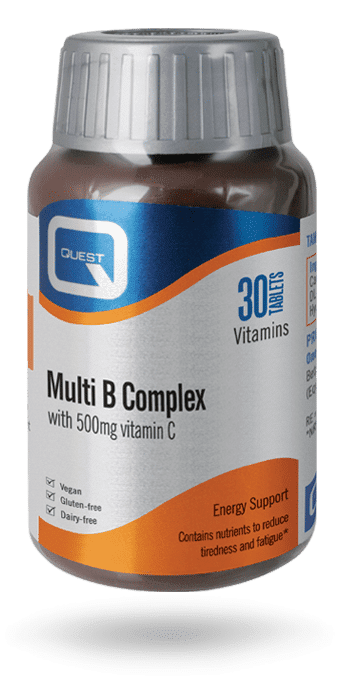 Stijg raken logboek Multi B Complex - Quest Nutra Pharma